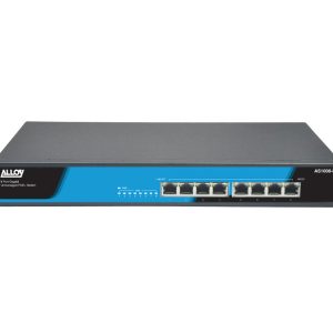 Alloy AS1008-P  8 Port Unmanaged Gigabit 802.3at PoE Switch, 150 Watts