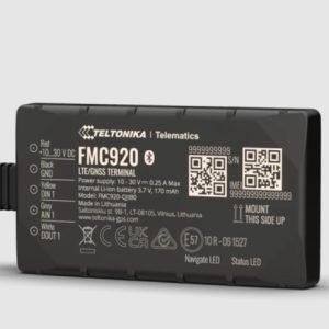 Teltonika Most Popular Compact 4G LTE Cat 1 Model for Basic Tracking - Reliable 4G (LTE Cat 1) connection with fallback to 2G (GSM) network