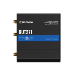 Teltonika RUT271 Redcap 5G Router, Instant LTE Failover, Backward Compatible with 4G LTE Cat 4, Low Latency, High Capacity, PSU included