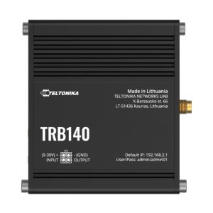 Teltonika TRB140 Industrial Rugged LTE Gateway, 4G/LTE (Cat 4), Compatible with Industrial DNP3 & Modbus Communication Protocols, PSU included