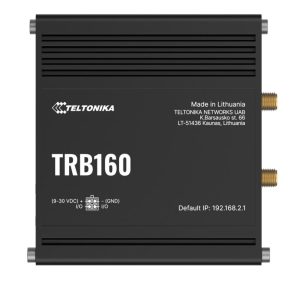 Teltonika TRB160 4G LTE CAT 6 IoT Gateway, Ultra-Small, Lightweight, Energy-Efficient, Cellular Speeds of up to 300 Mbps, USB Type-C, PSU included