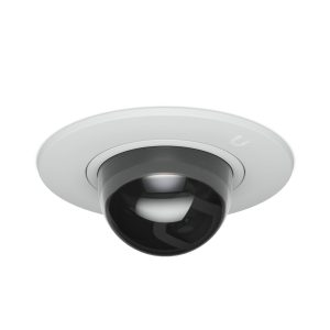 Ubiquiti G5 Dome Camera Ultra Flush Mount,White, Accessory For Recessed Instal Into A Wall/Ceiling With Smoked Bubble Enhanced Discretion