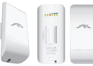 Ubiquiti Nanostation Loco M5 5GHz 802.11a/n MIMO Antenna, WiFi Wireless Outdoor CPE, 10+ km - Includes PoE Adapter,