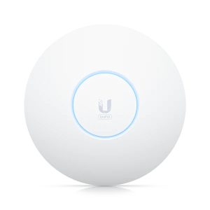 Ubiquiti UniFi U6-Enterprise WiFi 6E 4x4 MIMO PoE+ Access Point,140m Coverage,600+ Device&2.5GbE Uplink, Ceiling Mount,For High-Density