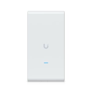 Ubiquiti U6 Mesh ProIndoor/Outdoor WiFi 6 AP,4 Spatial Stream,An Integrated Super Antenna& Gigabit Passthrough Port,PoE Power,185 m² Coverage