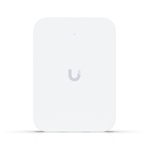 Ubiquiti U7 In-Wall, Wall-mounted WiFi‎ 7 AP,4 Spatial Streams,Integrated 2.5 GbE PoE Switch, For Hospitality,115 m² Coverage, PoE/PoE+ Power