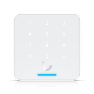 Ubiquit Reader Flex, White ,Third-generation NFC Card Reader With A Keypad & Apple Touch Pass Support, Outdoor IP55, Power via POE
