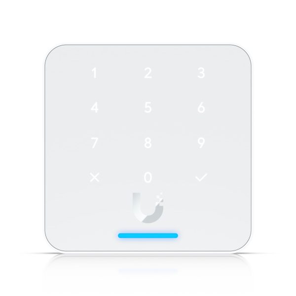 Ubiquit Reader Flex, White ,Third-generation NFC Card Reader With A Keypad & Apple Touch Pass Support, Outdoor IP55, Power via POE