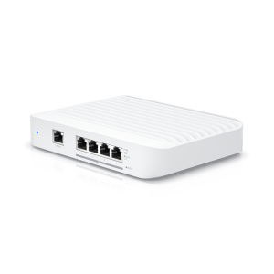 Ubiquiti UniFi Switch Flex XG - Layer 2 Switch with (4) 10GbE RJ45 Ports and (1) GbE, 802.3at PoE+ RJ45 Input,