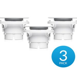 Ubiquiti UVC-G3-FLEX Camera Ceiling Mount Accessory, 3-pack, Compatible with G3 Flex &  G5 Flex
