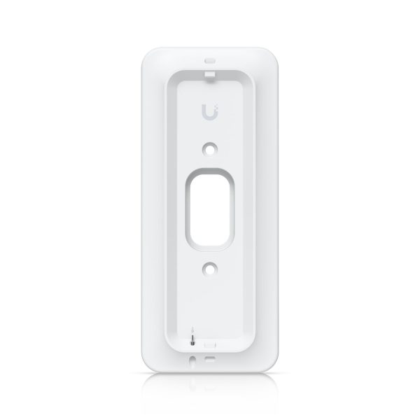 Ubiquiti G4 Doorbell Pro PoE Gang Box Mount, White,Secure, Flat/ 25° Angled Wedge Angled Mounting Plate, Compatible NHU-UVC-G4-DBELL-POE