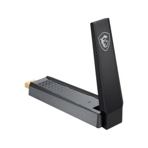 MSI AX1800 WiFi USB Adapter, 2.4GHz / 5GHz, Best performance with USB 3.0 port; compatible with USB 1.0 and USB 2.0