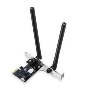 Mercusys MA86XE AXE5400 Wi-Fi 6E Bluetooth 5.2 PCIe Adapter, 2402Mbps @6GHz,2402Mbps @5GHz, 574Mbps@2.4GHz