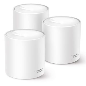 TP-Link Deco X50 Pro(3-pack) AX3000 Whole Home Mesh WiFi 6 System , 574 Mbps at 2.4 GHz + 2402 Mbps at 5 GHz,574 Mbps at 2.4 GHz + 2402 Mbps at 5 GHz,