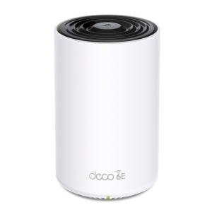 TP-Link Deco XE75 AXE5400 Tri-Band Mesh Wi-Fi 6E System(1-pack) 574 Mbps at 2.4 GHz + 2402 Mbps at 5 GHz + 2402 Mbps at 6 GHz