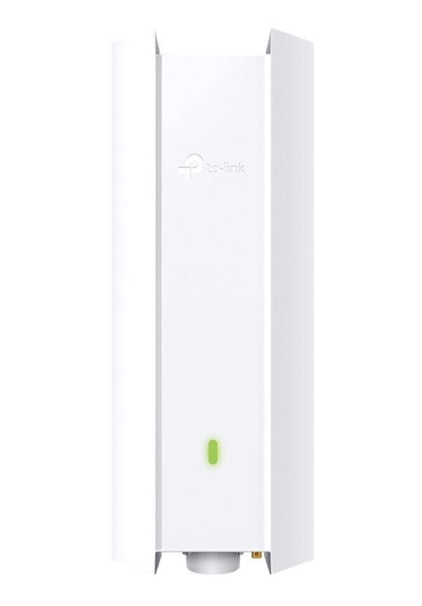 TP-Link EAP623-Outdoor HD Omada AX1800 Indoor/Outdoor Wi-Fi 6 Access Point, Up to 1.8 Gbps WiFi 6 Speeds: 574 Mbps on 2.4 GHz + 1201 Mbps on 5 GHz.