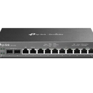 TP-Link ER7212PC Omada 3-in-1 Gigabit VPN Router Integrates Router, POE+ Output & Omada Mgt. Control up to 10 EAPs. VPN, 4 WAN Ports, 110W Budget