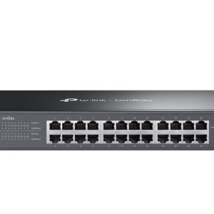 TP-Link ES224G Omada 24-Port Gigabit Easy Managed Switch, Flow Control, Loopback Detection, Port Isolation, Port Mirroring, LAG, VLAN, IGMP Snooping,