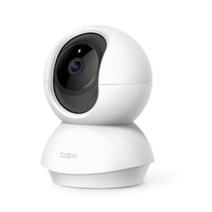 TP-Link TC70 Pan/Tilt Home Security Wi-Fi Camera,1080P Full HD,Two-Way Audio,Night Vision,Sound & Light Alarm