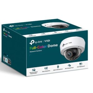 TP-Link VIGI 4MP C240(2.8mm) Full-Color Dome Network Camera, 2.8mm Lens, Smart Detection, 3YW