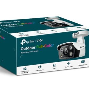 TP-Link VIGI 4MP C340(6mm)  Outdoor Full-Colour Bullet Network Camera, 6mm Lens, Smart Detection, 3YW