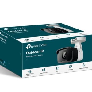 TP-Link VIGI 4MP C340I(6mm) Outdoor IR Bullet Network Camera,6mm Lens, Smart Detection, 3YW