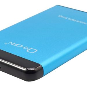Oxhorn USB 3.0 USAP 2.5″ SATA HDD SSD Enclosure BlueUSB3.0 Cable (included) 2YR WTY
