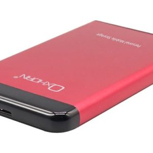 Oxhorn USB 3.0 USAP 2.5″ SATA HDD SSD Enclosure Red USB3.0 Cable (included) 2YR WTY