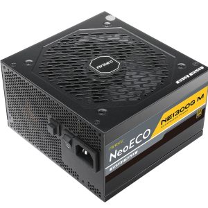 Antec NE 1300w 80+ Gold, Fully-Modular, ATX 3.0, PCI-E 5.0, 12CM FDB Fan, Japanese Caps, Compact ATX Silent Server Grade Power Supply, PSU, 10 wty