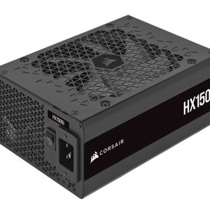 Corsair HX1500i ATX High Performance Platinum PSU, ICUE 2024. PCIe 5.0, ATX 3.1, 12VHPWR Cable included.