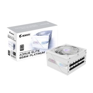 Gigabyte GP-AE850PM PG5 ICE 850W PSU Power Supply, ATX  60-50 Hz 850W  120mm Fan 80 PLUS  Platinum  >100,000 hours