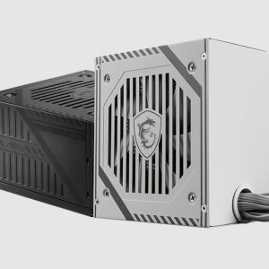 MSI MAG A650BNL WHITE 650W Power Supply, 80 PLUS Bronze, up to 85% Efficiency, Active PFC, OCP / OVP / OPP / SCP