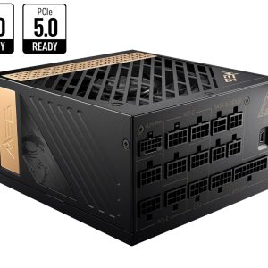 MSI MEG Ai1300P PCIE5 1300W ATX Power Supply Unit 80 PLUS Platinum (up to 92%) Active PFC OCP / OVP / OPP / OTP / SCP / UVP