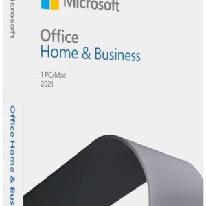 Microsoft Office Home and Business 2021 English APAC Medialess Retail New. Word, Excel, Power Point, Outlook for PC and Mac (LS)