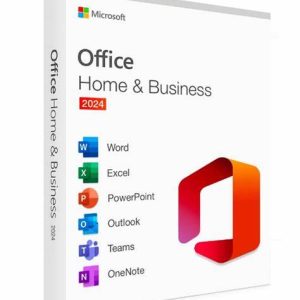 Promo-Microsoft Office Home & Business 2024 English APAC Medialess Retail New. Word, Excel, Power Point, Outlook for PC and Mac