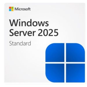 Microsoft Windows Server 2025 Standard 64Bit English 1pk DSP OEI DVD 24 Cores, Office and Corporate. Enhanced Security & Remote NO Refund