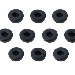 Jabra Engage Ear Cushions, Black, 10 pcs, for Stereo/Mono Headsets (14101-61), Suitable for Engage 75 Mono & Engage 65 Mono