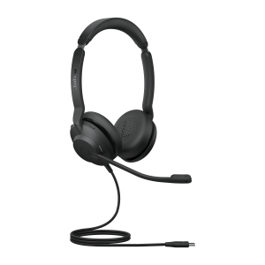 Jabra Evolve2 30 SE Wired USB-C UC Stereo Headset, Lightweight & Durable, Noise Isolating Ear Cushions, Plug-and-play, 2-Mic Technology, 2Yr Warranty