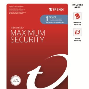 Trend Micro Maximum Security (1 Device) 1Yr Add-on Auto Renew