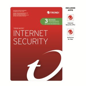 Trend Micro Internet Security (3 Devices) 1 Year Add-On Auto Renew OEM