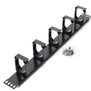 Astrotek 1U Rack Mount Cable Management Metal Panel