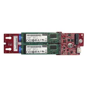 LENOVOThinkSystem M.2 SATA/NVMe 2-Bay Enablement Kit for ST250V2/SR250V2/ST650V2/SR630V2/SR650V2/SR670V2/