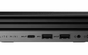 HP Elite Mini 600 G9 Desktop PC Intel i5-13500T vPro 8GB DDR5 256GB SSD Windows 11 PRO UHD Graphics 770 2xDP 1xHDMI KB+Mouse 3yrs Onsite Wty