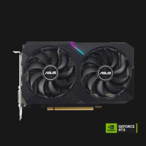 RDP-ASUS nVidia GeForce DUAL-RTX3050-8G-V2 RTX™ 3050 V2 8GB GDDR6 with two powerful Axial-tech fans and a 2-slot design for broad compatibility
