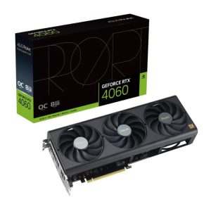 RDP-ASUS nVidia GeForce PROART-RTX4060-O8G RTX4060 OC edition 8GB GDDR6, 2550 Mhz Boost Clock, RAM 17Gbps, 3xDP, 1xHDMI