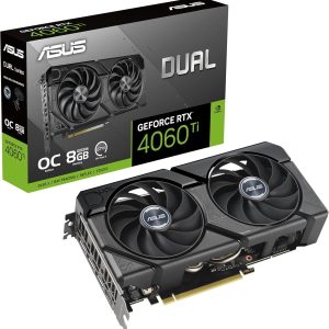RDP-ASUS nVidia GeForce DUAL-RTX4060TI-8G-EVO RTX™ 4060 Ti EVO OC Edition 8GB GDDR6 is designed for broad compatibility with Axial-tech fan design