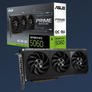 ASUS nVidia GeForce PRIME-RTX5060-O8G RTX 5060 8GB GDDR7 Graphics Card