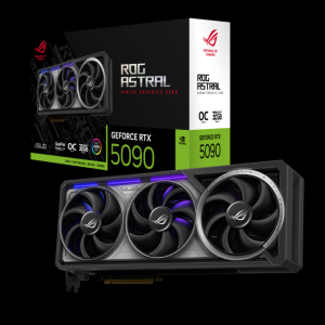 ASUS nVidia GeForce ROG-Astral-RTX-5090-32GB GDDR7 OC Edition 2580 MHz Boost clock 28Gbps 512-bit igital Max Resolution 7680 x 4320