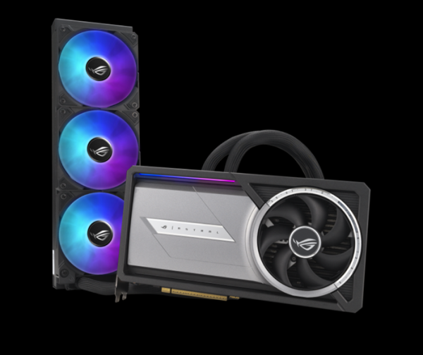 RDP-ASUS nVidia GeForce ROG-ASTRAL-LC-RTX5090-O32G-GAMING 32GB GDDR7  2580 MHz Boost clock 28 Gbps 512-bit Digital Max Resolution 7680 x 4320