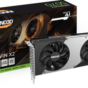 INNO3D nVidia GeForce RTX 5070 TWIN X2 12GB GDDR7 2512 MHz Boost Clock, RAM 28 Gbps, 3x DP, 1xHDMI 250x116x41mm